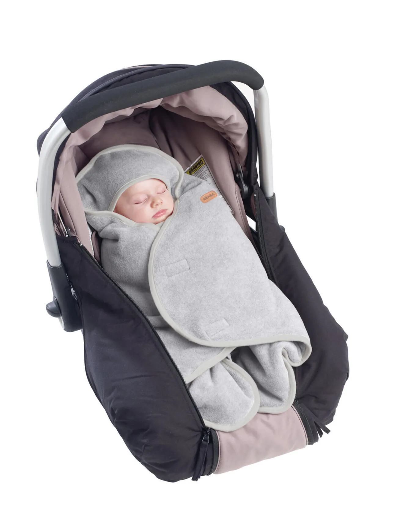 Babynomade® Double Polaire Heather Grey