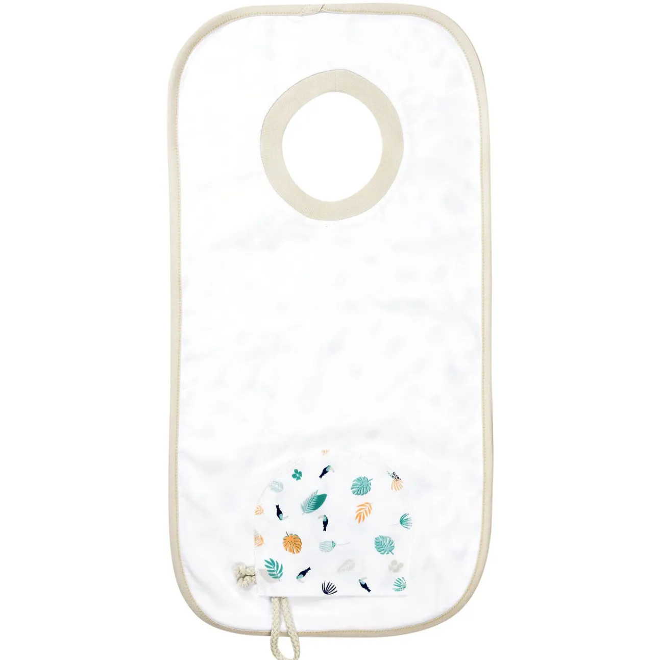 Bavoir Coton Tropical