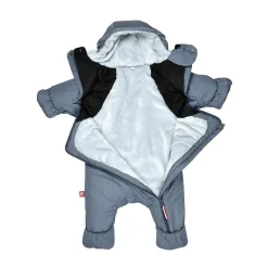 Combi T-Zip 0-6M Heather Blue