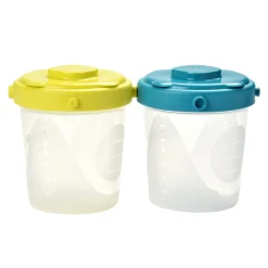 Lot De 6 Portions Clip 2Eme Age 200 Ml Neon