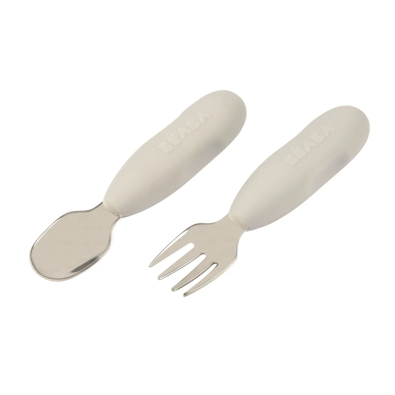 Lot De 2 Pre-Couverts Inox Velvet Grey