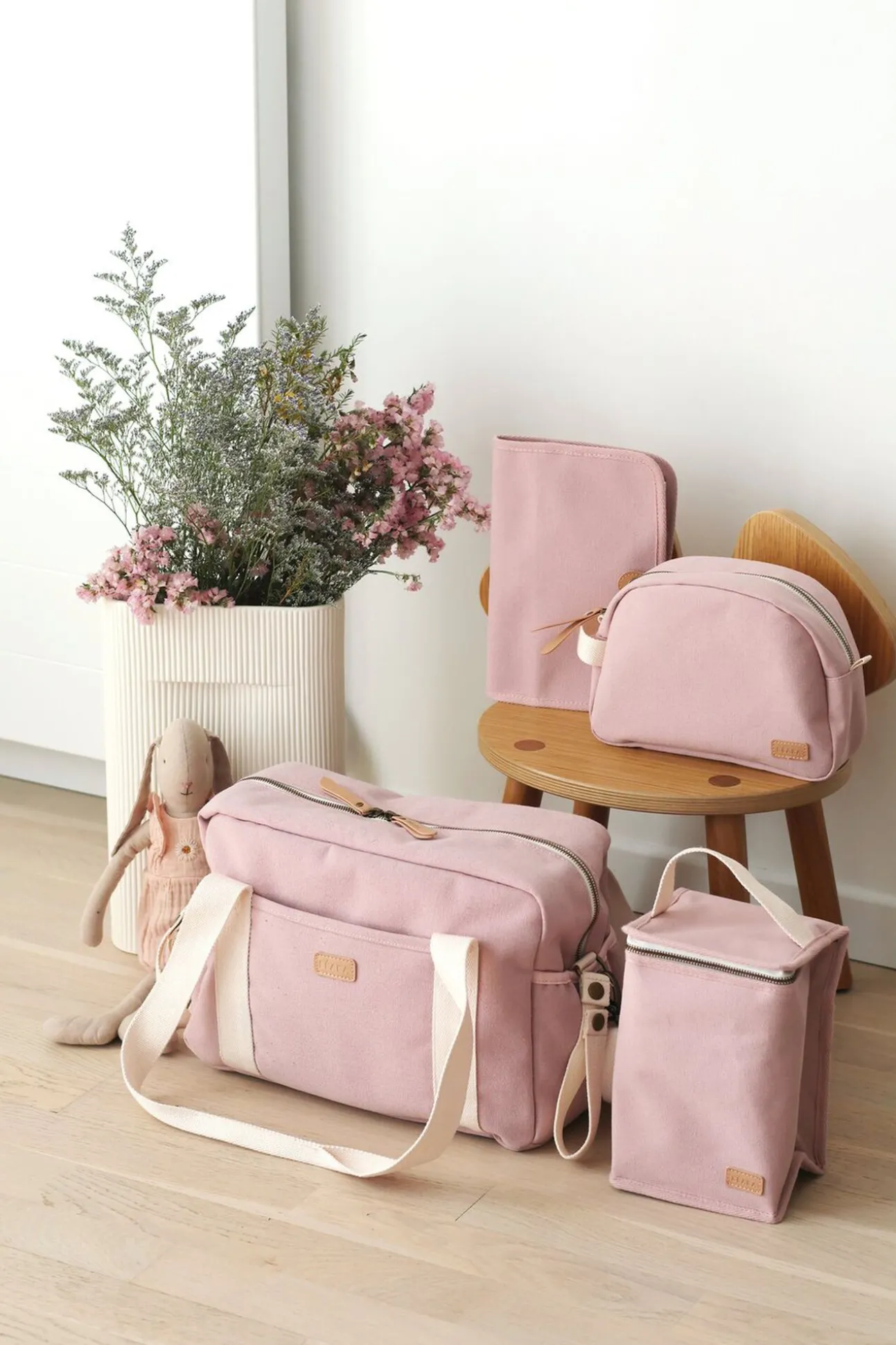 Pochette Repas Isotherme Dusty Rose