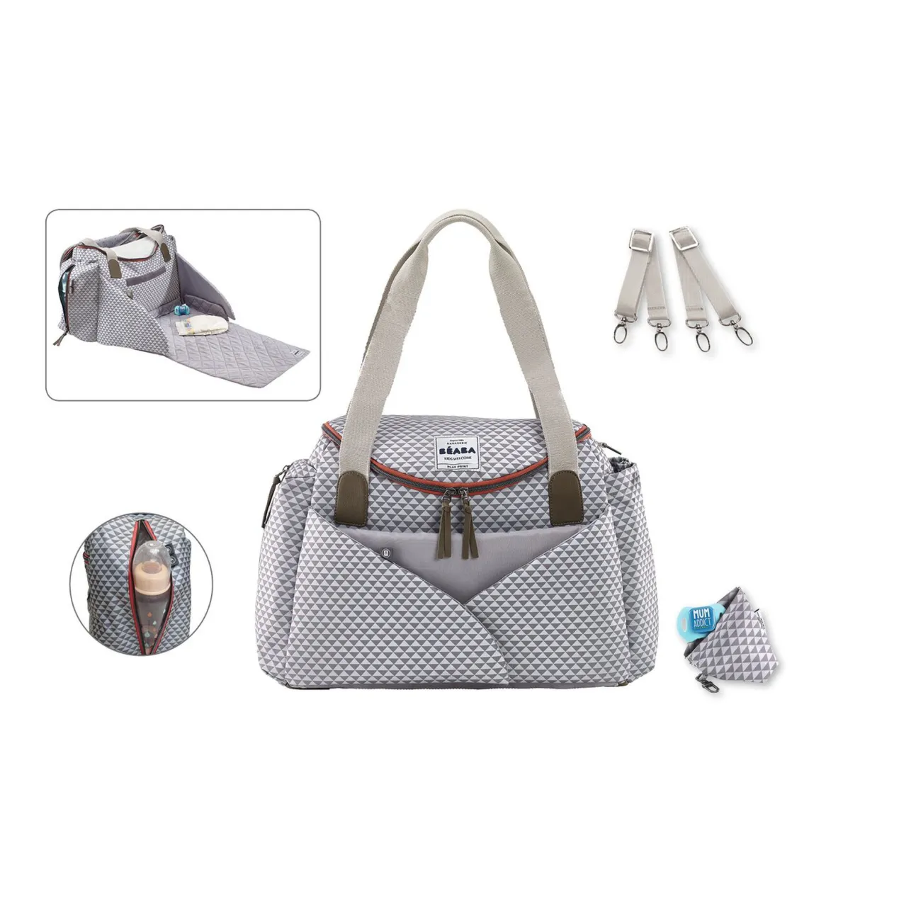 Sac A Langer Sydney Ii Play Print Corail