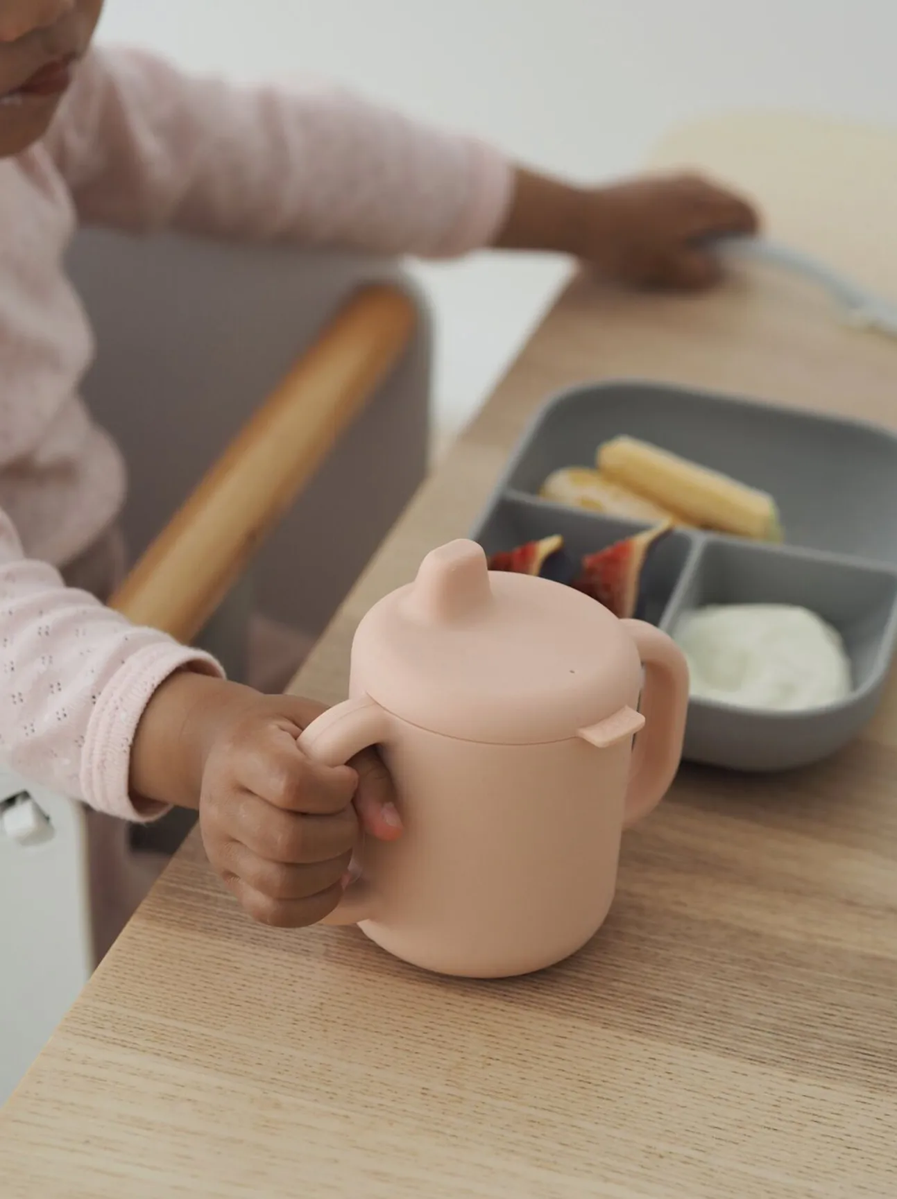 Tasse D'Apprentissage Silicone Pink